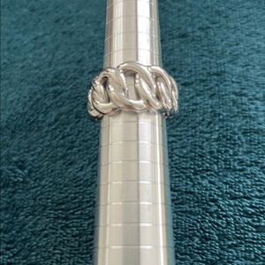 Sterling Silver Chain Link Ring